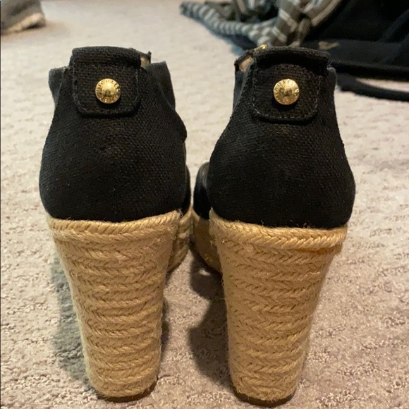 Michael Kors Black espadrille wedges - Picture 3 of 4